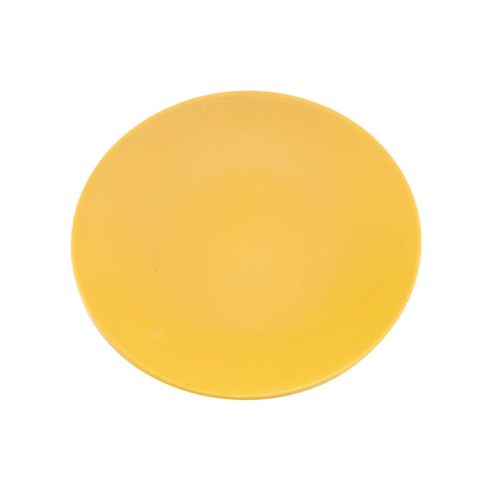 LEVANTE Dessert Plate Ochre Ø.190mm.  - Set of 6