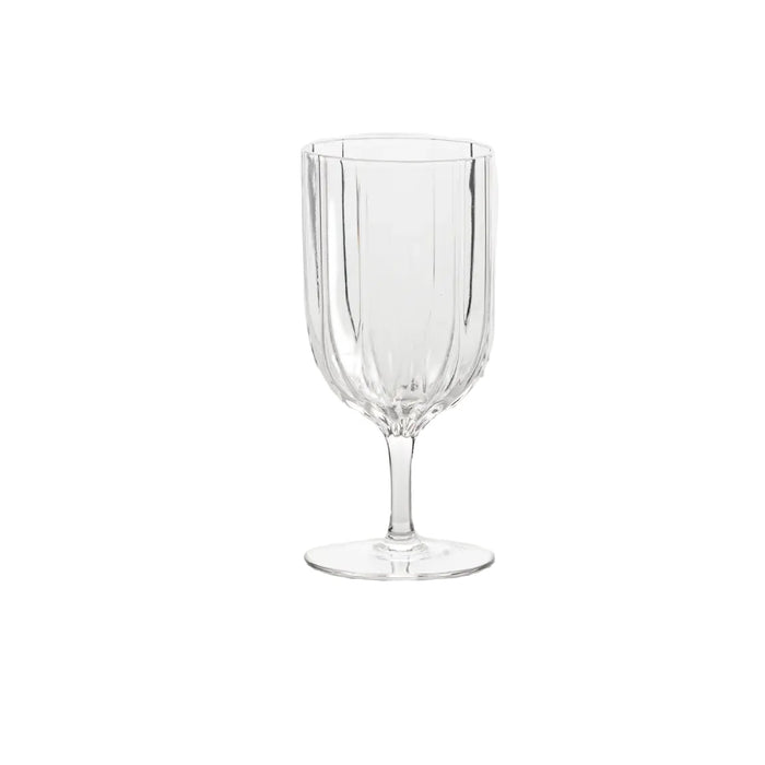 MARGHERITA Glass Goblet Clear Ø.78x170mm. CL.40,5 - Set of 4