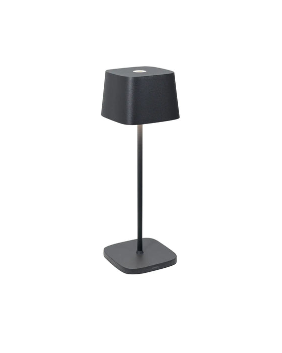 Ofelia Pro Table Lamp 100X100X290Mm. Painted Dark Grey 2,2W Led 131-150Lm. No Plug