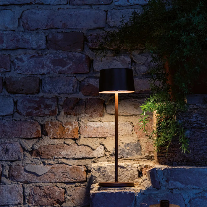 Olivia Pro Table Lamp Ø.110X350Mm. Painted Matt Rust 2,2W Led 130-150Lm. No Plug