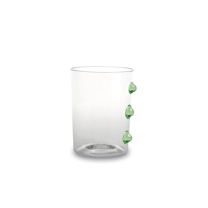 Petoni Tumbler Transparent/GreenØ.80x100mm. CL.37 - Set of 6