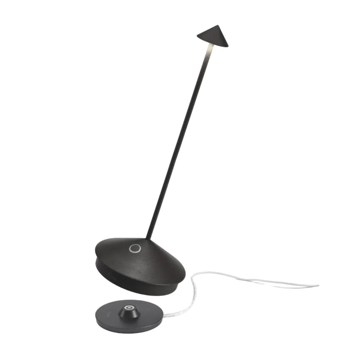 Pina Pro Table Lamp Ø.105X290Mm. Painted Matt Black 2,2W Led 173Lm. No Plug