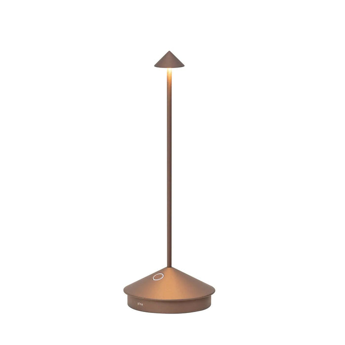 Pina Pro Table Lamp Ø.105X290Mm. Painted Ultra Matt Bronze 2,2W Led 173Lm. No Plug