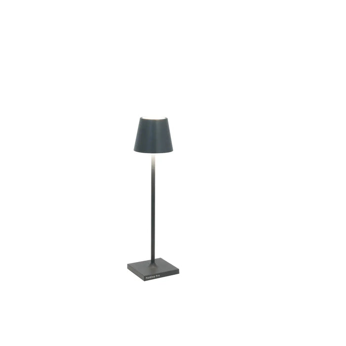Poldina Pro Micro Table Lamp Ø.70X275Mm. Matt Dark Gray- 1,8W - Dynamic White-No Plug
