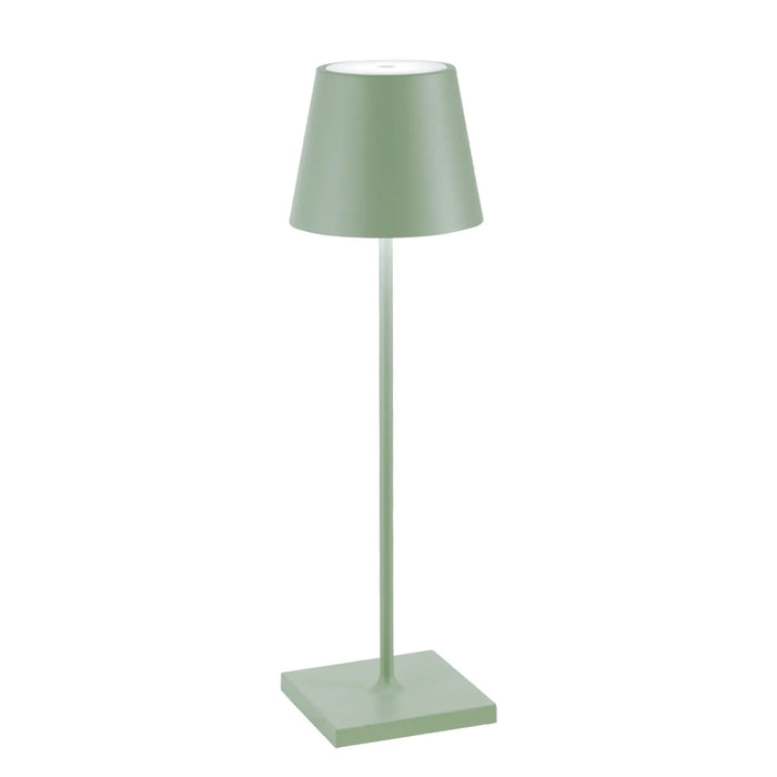 Poldina Pro Table Lamp Ø.111X380Mm. Sage Green 2,2W Led 185/203Lm.