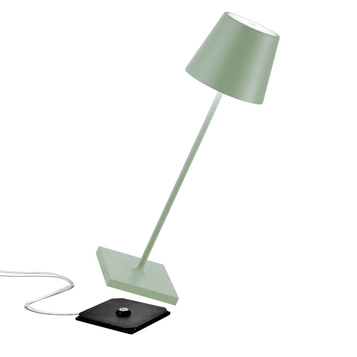 Poldina Pro Table Lamp Ø.111X380Mm. Sage Green 2,2W Led 185/203Lm.
