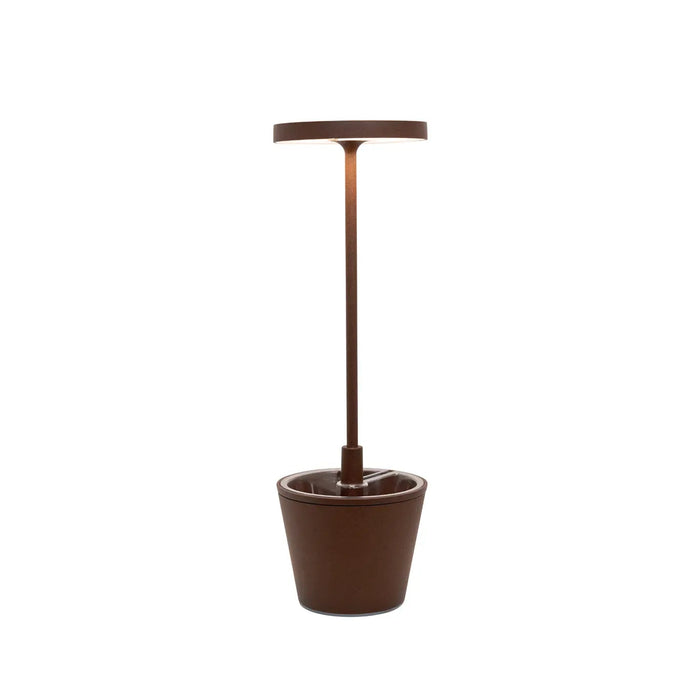 Poldina Reverso Table Lamp Corten Ø 11 X 35 Cm