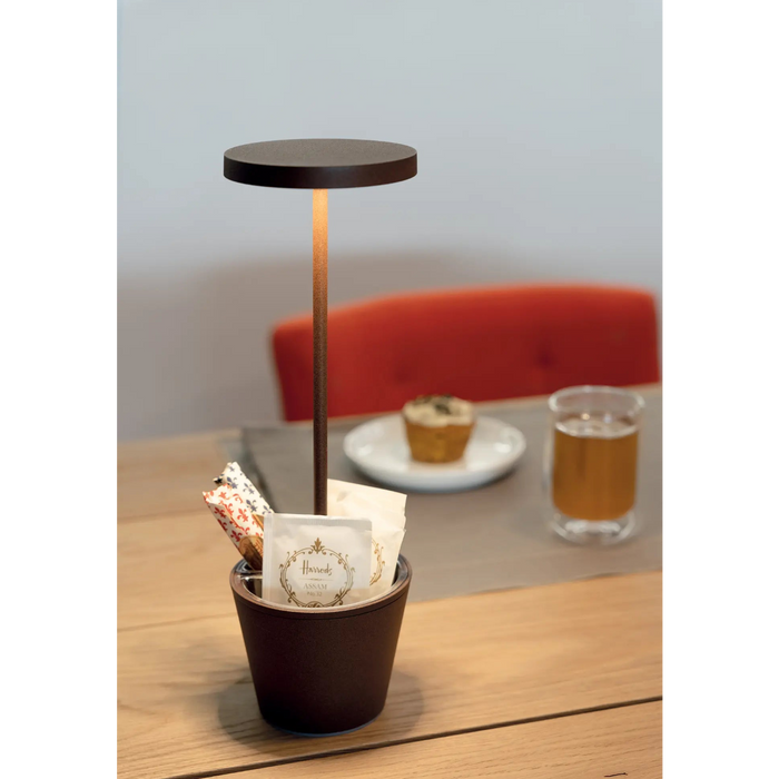 Poldina Reverso Table Lamp Corten Ø 11 X 35 Cm