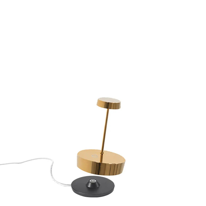 Swap Mini Table Lamp Ø.100X148Mm.Ultramatt Gold 2,0W Led 22/27/30K- 5Vdc Max 2A-Ip65 Type-C No Plug
