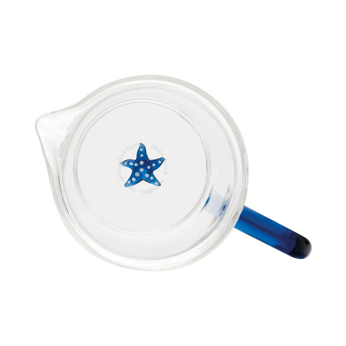 Teca Tall Carafe Starfish Blue - Ø.100x220mm. CL.120
