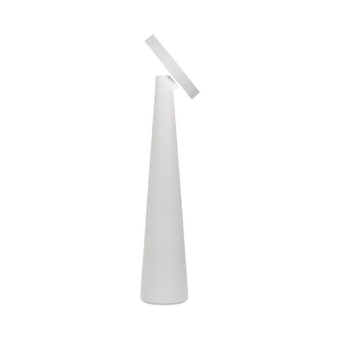 Angelina Table Lamp Matt Light Grey No Plug