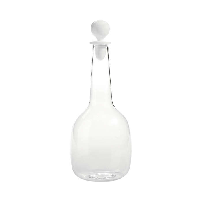 Bilia Bottle Transparent, Cap White