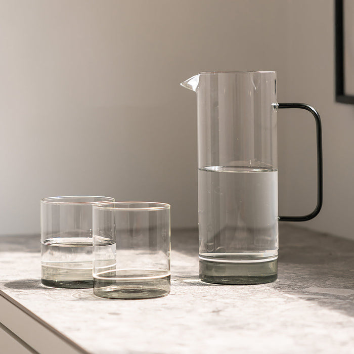 Filo Bianco Carafe Clear Gray