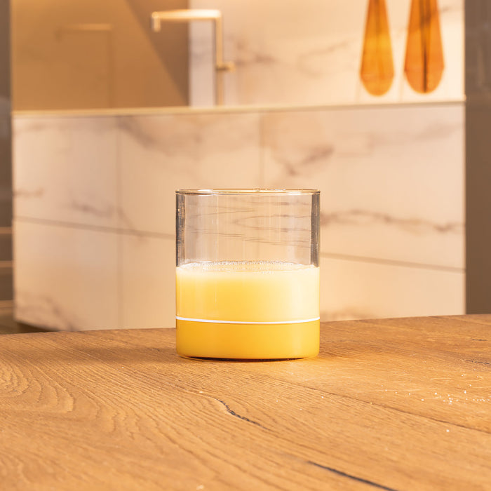Filo Bianco Tumbler Clear Golden Yellow