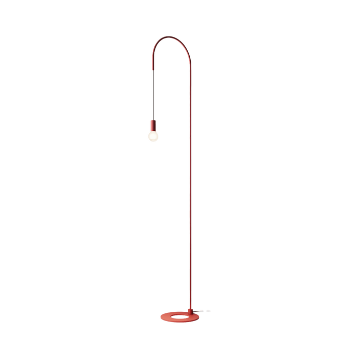 Filo Floor Lamp Matt Red