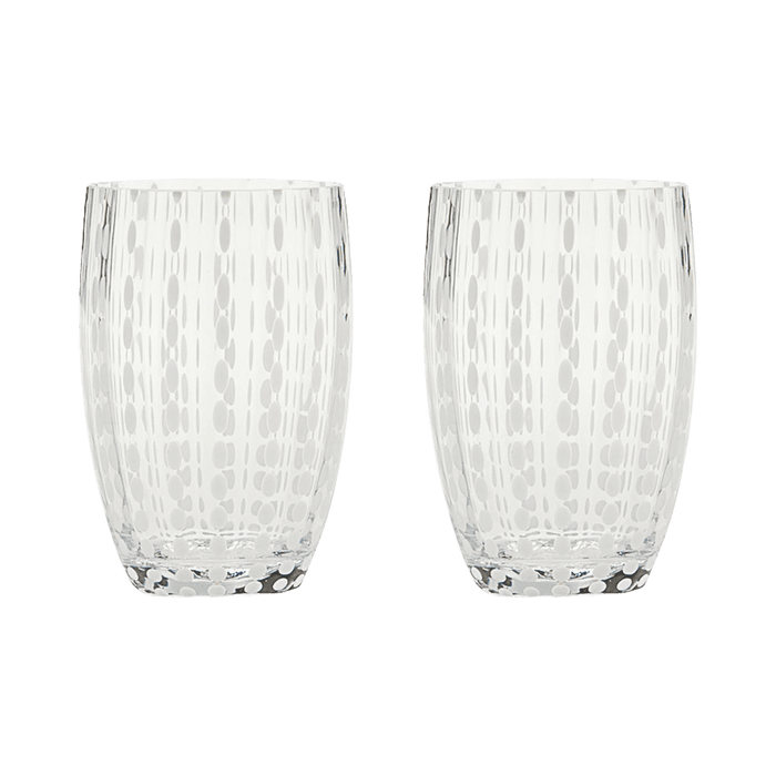 Perle Glass Tumbler Clear
