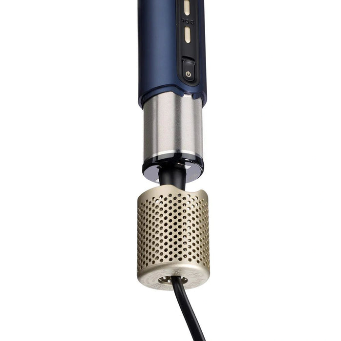 BaByliss Air Wand Hair Dryer Straightener and Styler | All-in-One | Blue | BABAS6550SDE