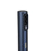 Black electronic device with ports on a white background
