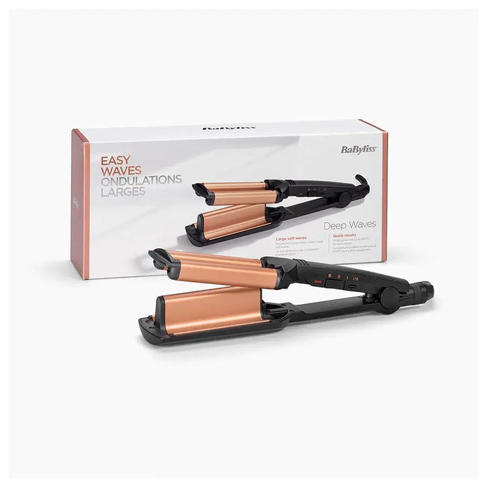BaByliss hair styling tool with packaging on a white background