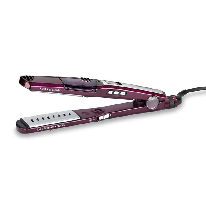 BaByliss I-Pro 230 Steam Straightener Detangle | Retractable Comb | BABST395SDE