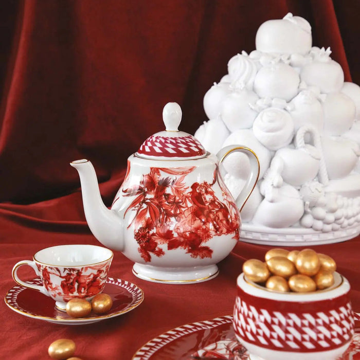 Sugar Bowl Porcelain Le Rouge