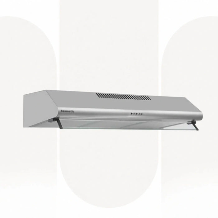 Baumatic BMECH9FS-2 | 90cm Chimney Hood | Twin Motor Cooker Hood with LED Light & Glass Viso