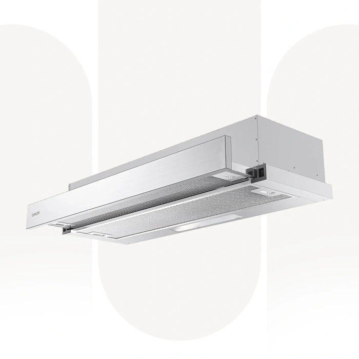 Candy CBT9240/4XX | Telescopic Cooker Hood 90cm | 440m3/h, Stainless Steel