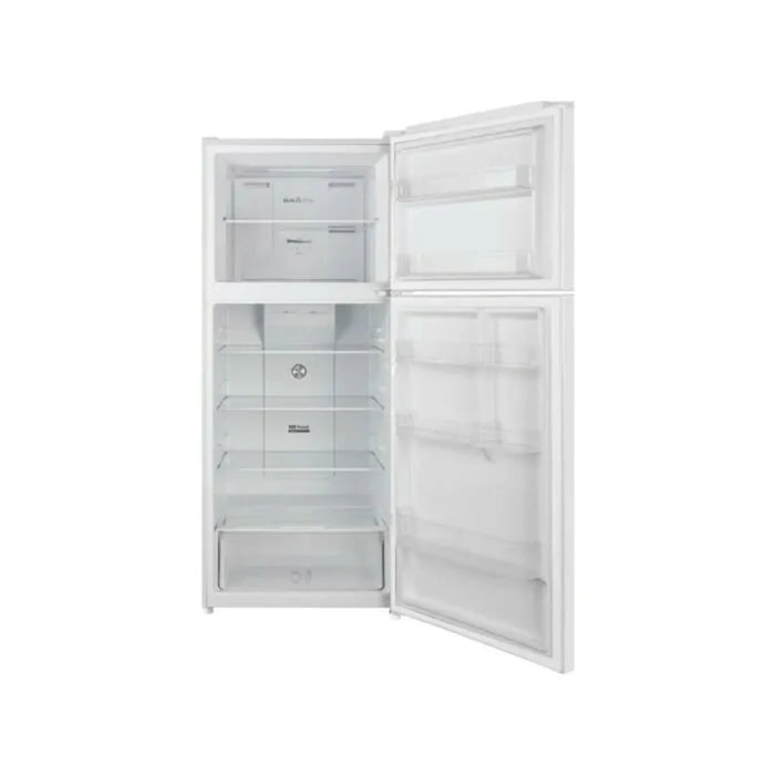 Candy CDG5T717EW Double Door Refrigerator with Free-Standing Freezer | 410L Capacity | White | Energy Class E | 168 cm Height