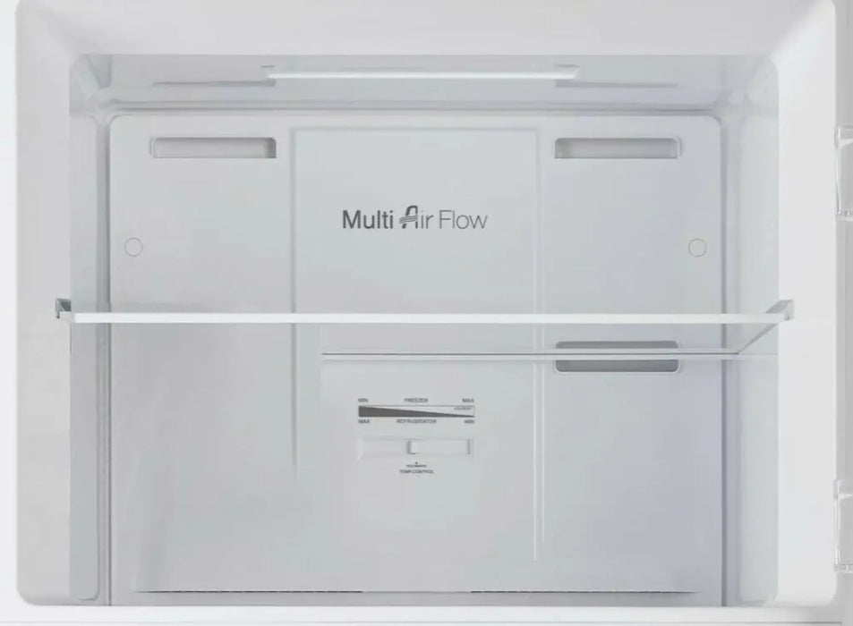 Candy CDG5T717EW Double Door Refrigerator with Free-Standing Freezer | 410L Capacity | White | Energy Class E | 168 cm Height