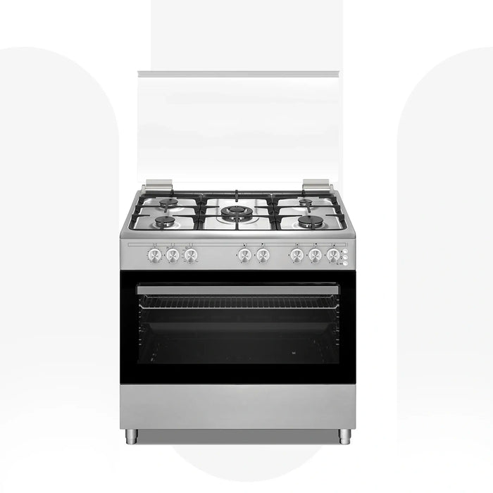 Candy CGG95BXLPG | 90cm Freestanding Gas Cooker | Stainless Steel