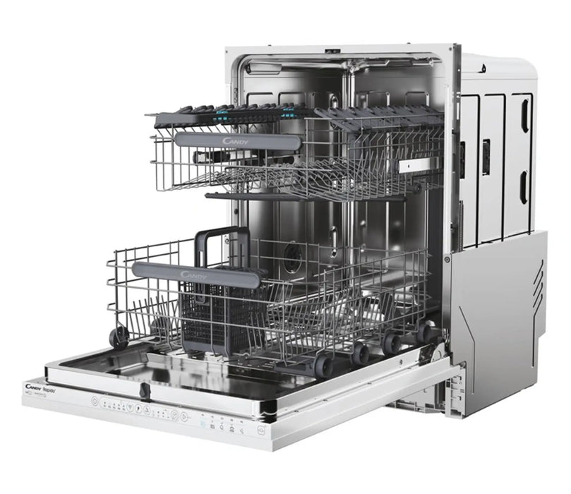 Candy CI 4E7F0A-19 | Built-In Fully Integrated Dishwasher | 14 Place Settings | Wi-Fi