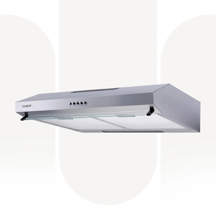 Candy CSD6MXGG | 60 CM Built In Cooker Hood | Stainless Steel | 3 Speed Extraction with LED Lights