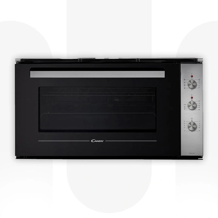 Candy FCE943LX-19 | 90CM Built-In Electric Multifunction Oven 83L | 9 Functions, A Rated | Made in Italy