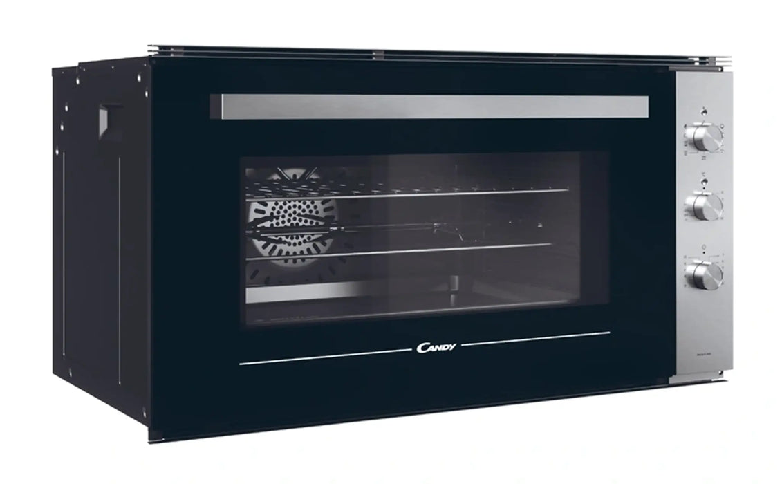Candy FCE943LX-19 | 90CM Built-In Electric Multifunction Oven 83L | 9 Functions, A Rated | Made in Italy