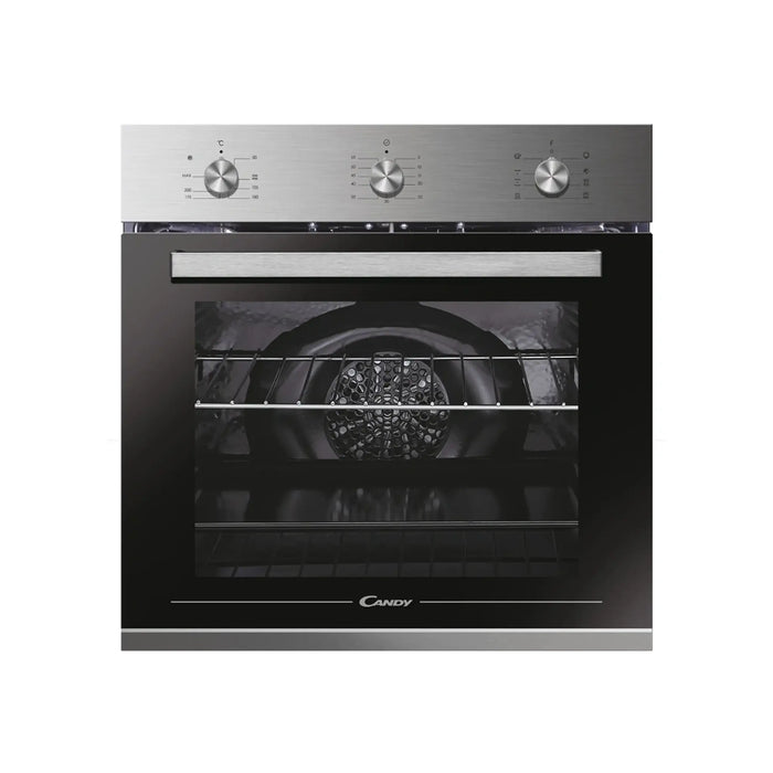 Candy FCT612X/1 | 60CM Built-In Electric Fan Oven 70L | A+ Rated, 8 Functions, Aquactiva