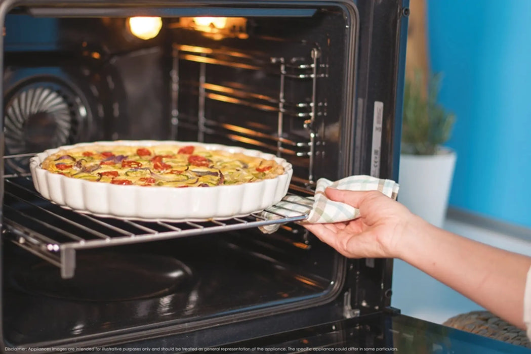 Candy FCT625NXL/E | 60 CM Built-In Electric Oven 70L | Black Glass | 8 Functions