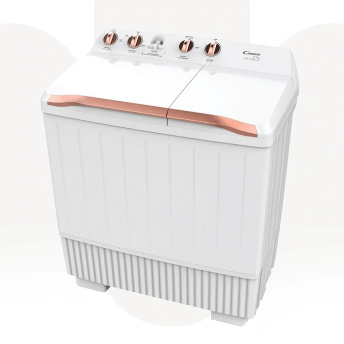 CTT127W 12 Kg Top Load Washing Machine | 1350 RPM | White