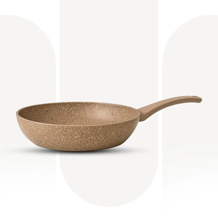 OMS 3210 | 28cm Granite coated Non Stick Frypan | Brown