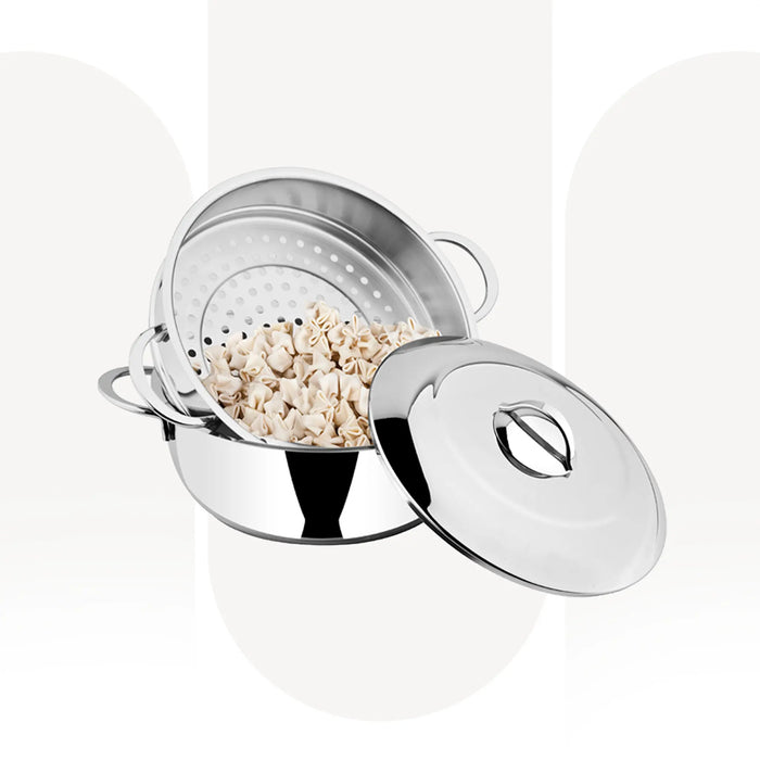 OMS 6080 | 3Pcs Steamer | Stainless Steel