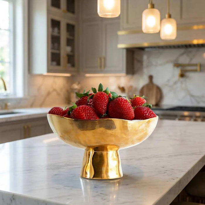 Moonlight Gold Footed Bowl