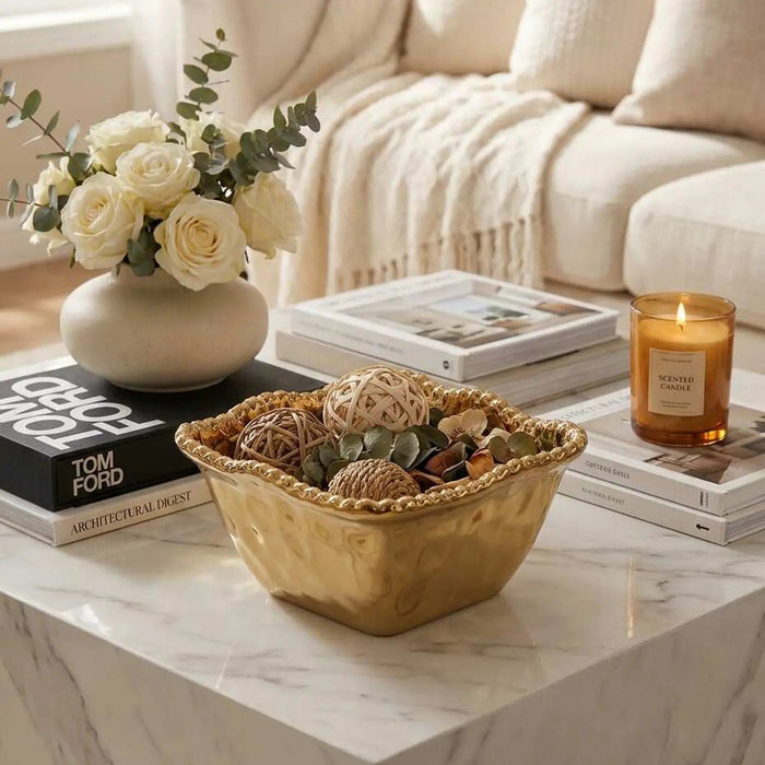 Moonlight Square Snack Bowl