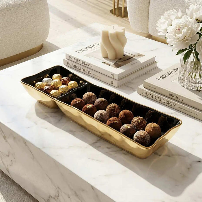Noir Rectangular Tray