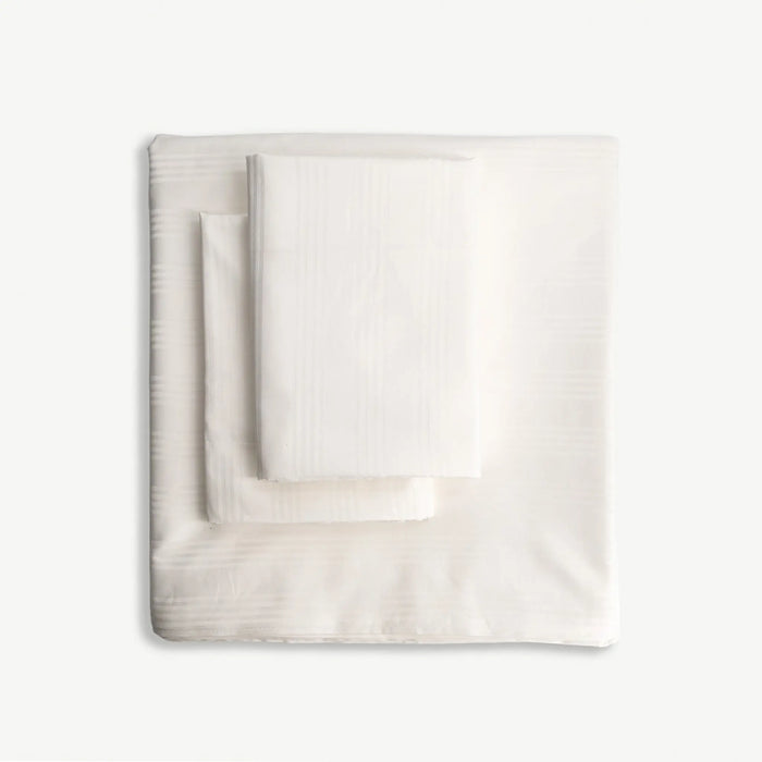 Caressa Duvet Cover Set 220x260cm -White