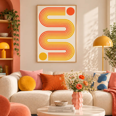 Color in Motion — Art print-2 - Black / 60 x 90 cm
