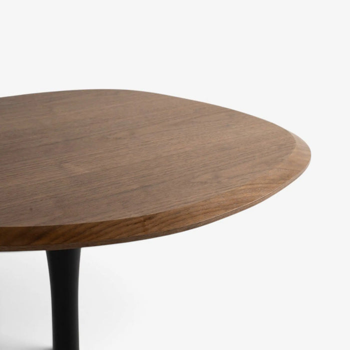 Cyrille 2 Seater Dining Table Walnut
