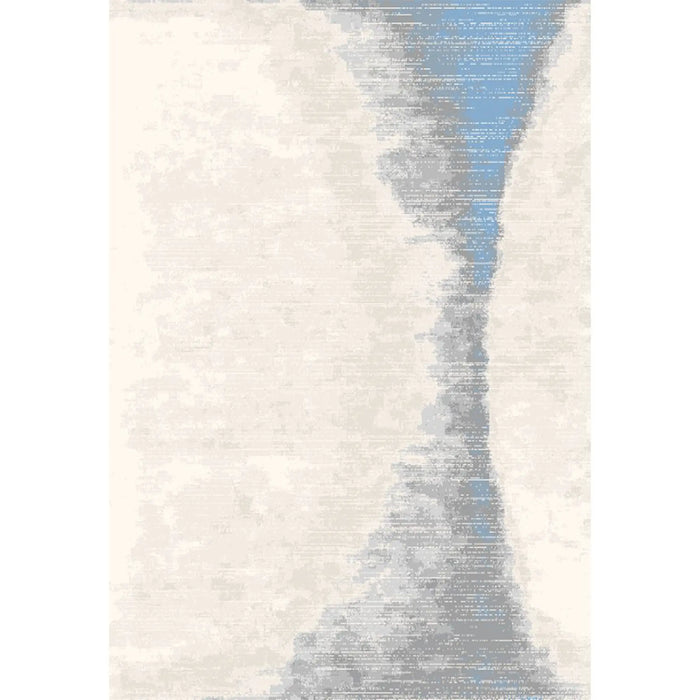 Sahara Modern Abstracts Rug | Washable Modern Rugs Style | Polypropylene + Polyester Area Rug Floor Covering | Indoor Carpet For Living Room Dining Bedroom 160X230cm-Pink Blue