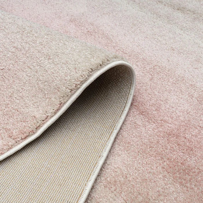 Sahara Modern Abstracts Rug | Washable Modern Rugs Style | Polypropylene + Polyester Area Rug Floor Covering | Indoor Carpet For Living Room Dining Bedroom 200X300cm-Pink