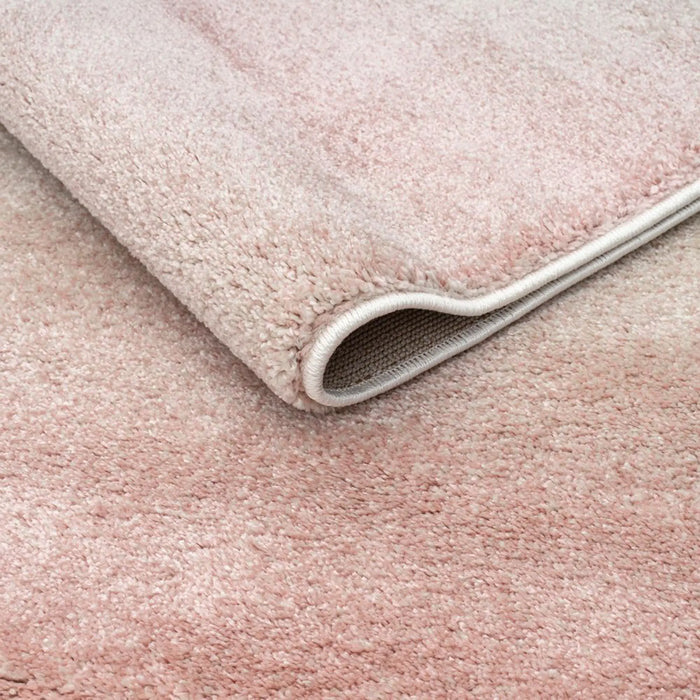 Sahara Modern Abstracts Rug | Washable Modern Rugs Style | Polypropylene + Polyester Area Rug Floor Covering | Indoor Carpet For Living Room Dining Bedroom 200X300cm-Pink