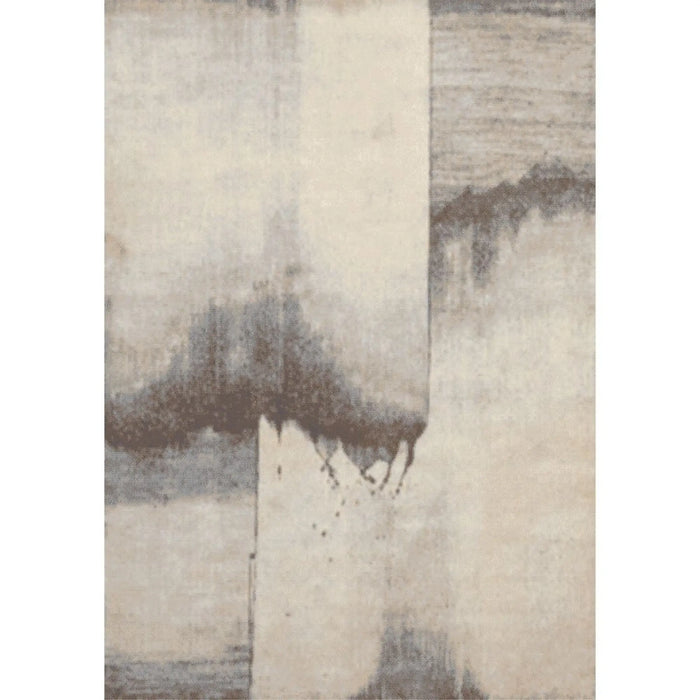 Sahara Modern Abstracts Rug | Washable Modern Rugs Style | Polypropylene + Polyester Area Rug Floor Covering | Indoor Carpet For Living Room Dining Bedroom 240X340cm-Brown-231200400577