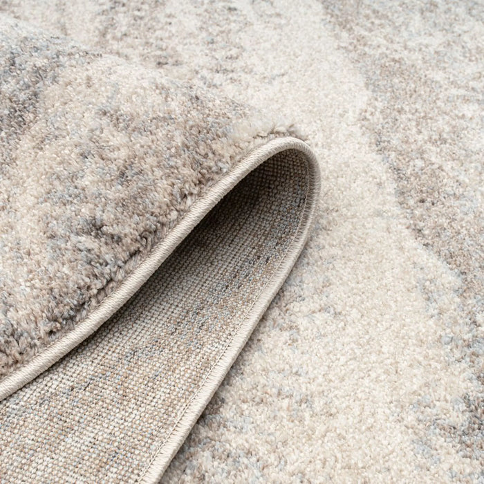 Sahara Modern Abstracts Rug | Washable Modern Rugs Style | Polypropylene + Polyester Area Rug Floor Covering | Indoor Carpet For Living Room Dining Bedroom 240X340cm-Brown-231200400575
